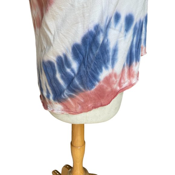 C&C California Tie Dye Faded Red Blue Surf Cali Hippie Crewneck Sweatshirt-S - Picture 9 of 15